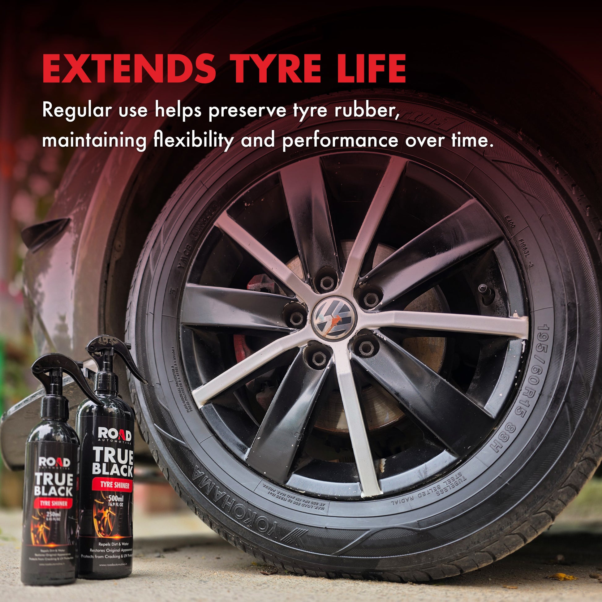 True Black Tyre Shiner