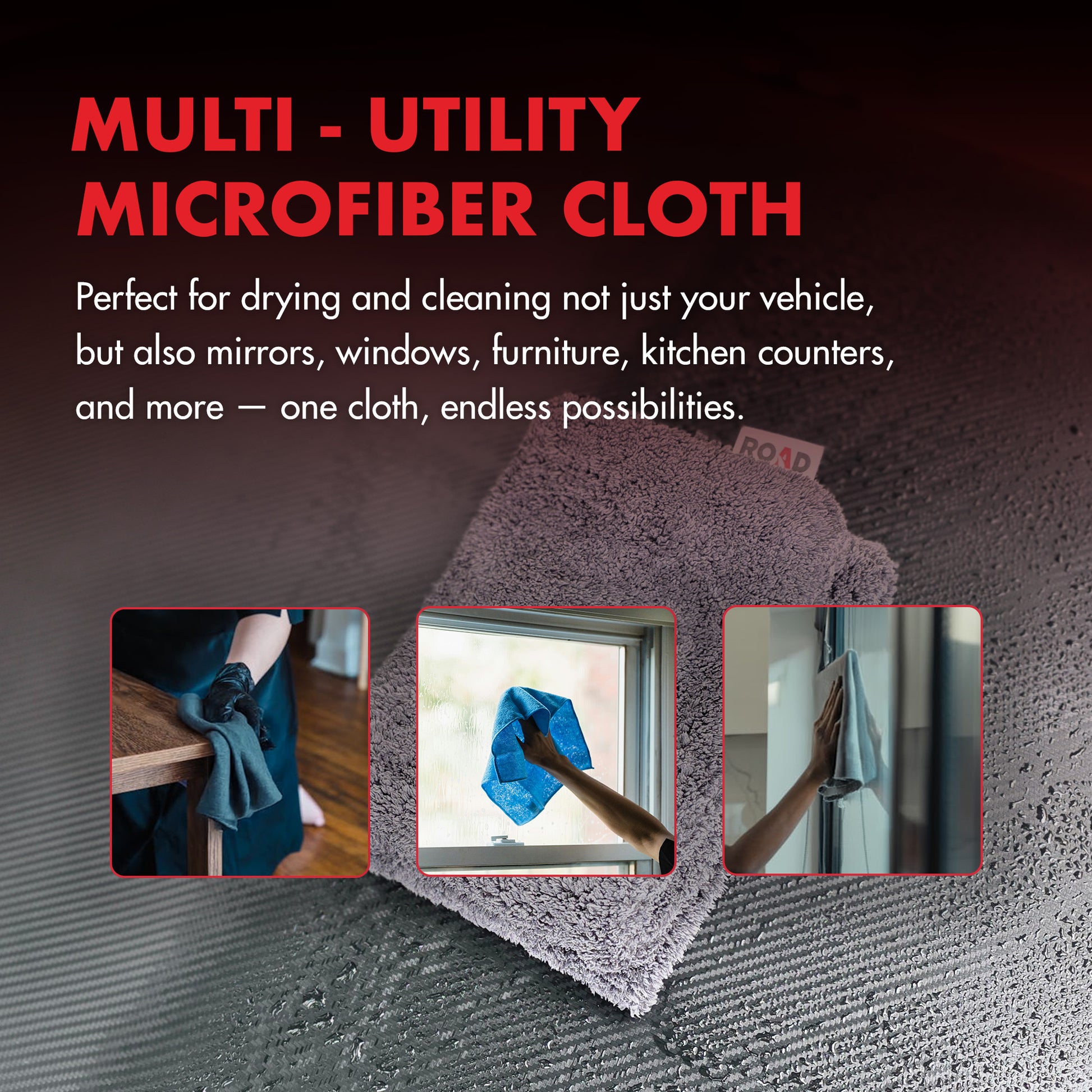 Speed Wipe – 900 GSM Microfiber Drying Cloth