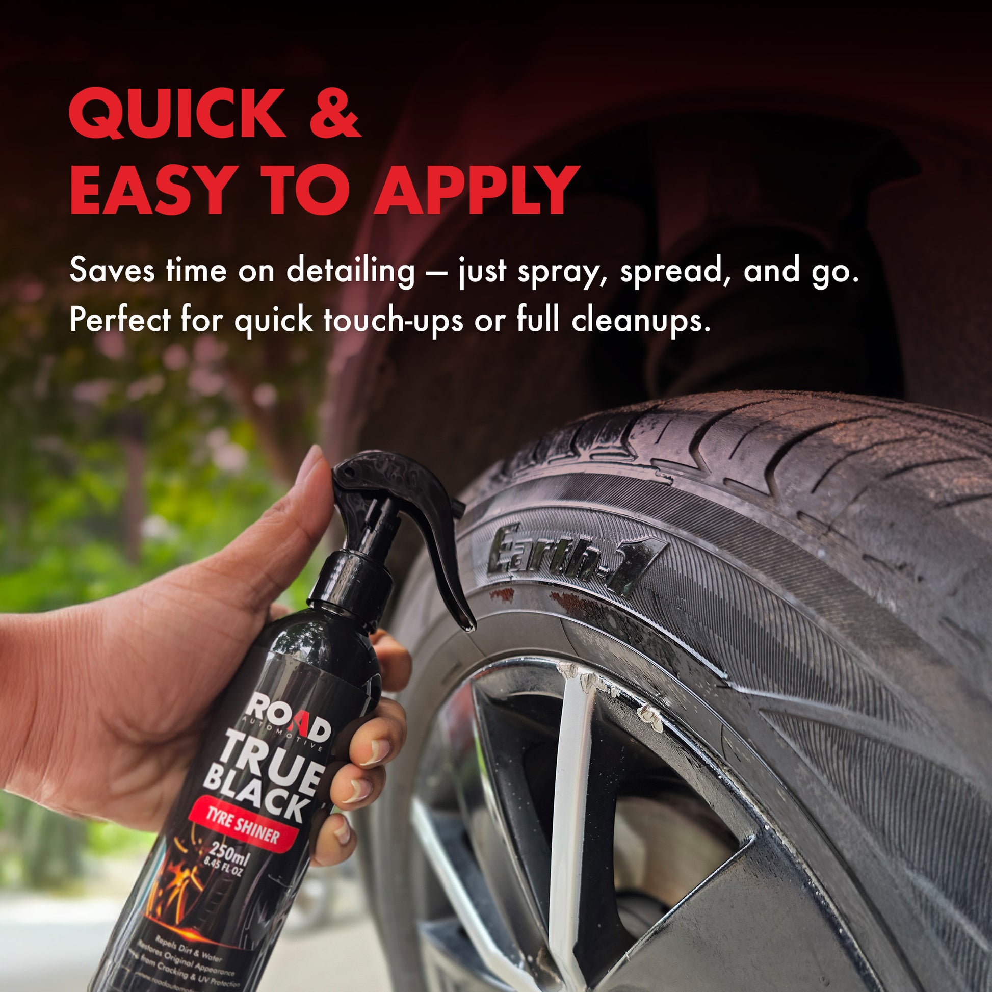 True Black Tyre Shiner