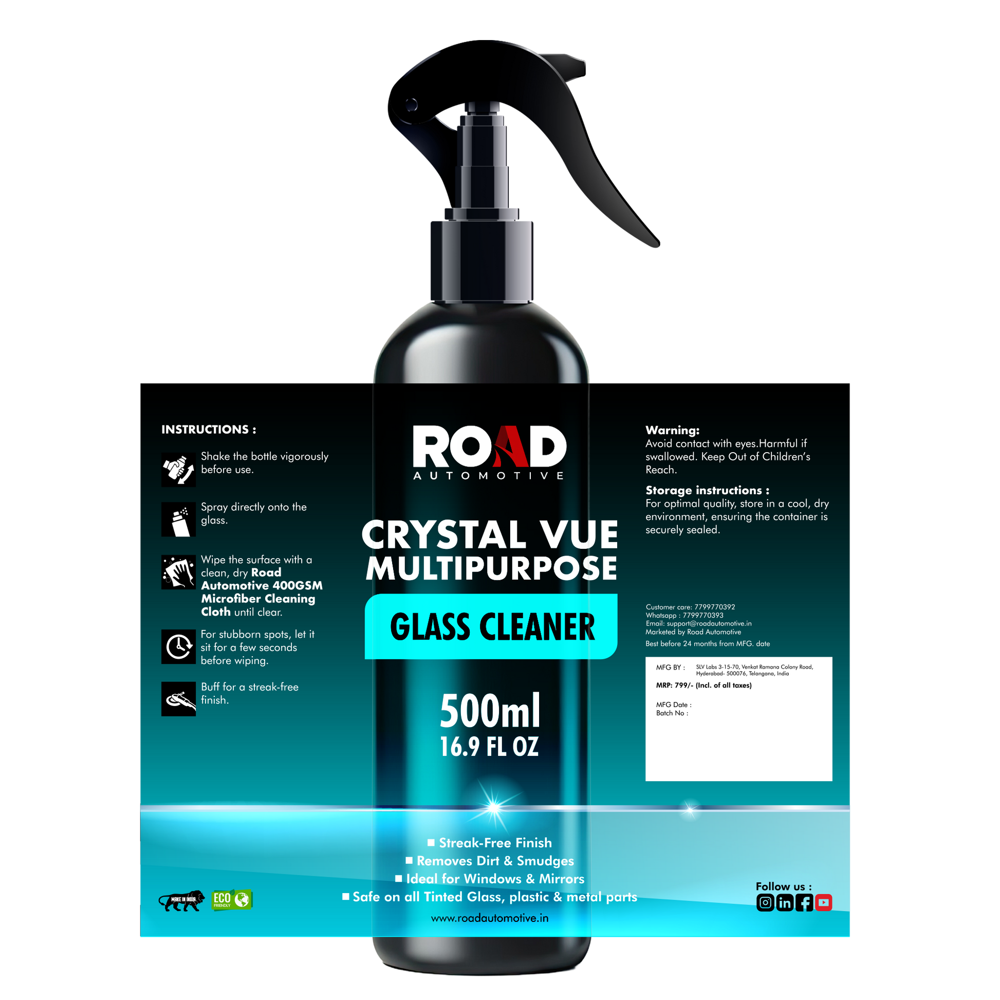Crystal Vue Glass Cleaner